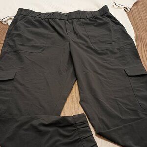 Banana Republic Size L Black Pull-on Joggers (EUC)